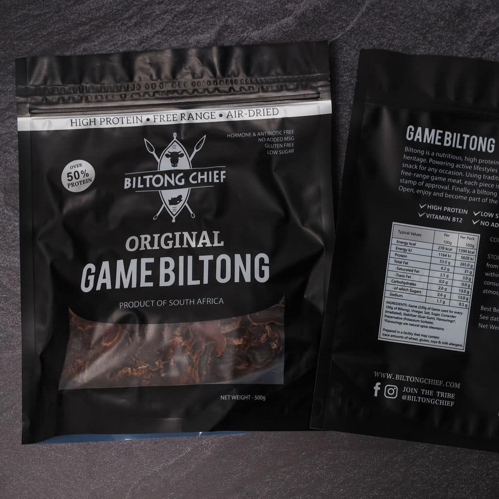 Free Range Kudu Biltong — South African Air-Dried | Biltong Chief Hong Kong