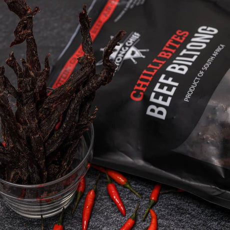 Chilli Bites Beef Biltong — South African Air-Dried | Biltong Chief Hong Kong