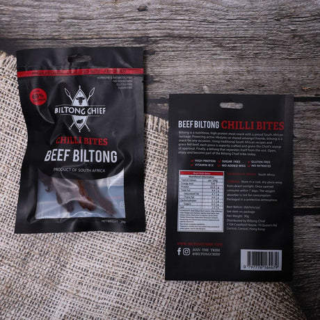 Chilli Bites — South African Air-Dried | Biltong Chief Hong Kong